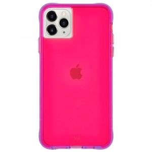 iPhone 11 pro. Size 5.8 Neon pink case.
